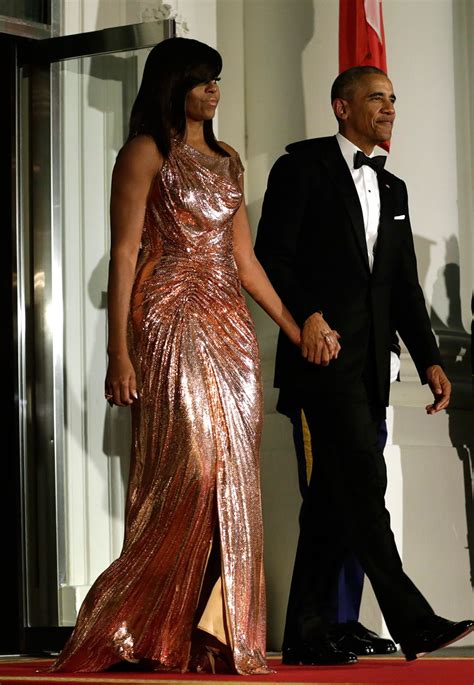 michelle obama robe versace|michelle obama new york.